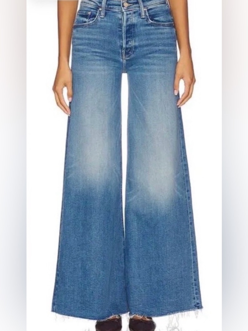 MOTHER Jeans Tomcat Roller Fray in A Groovy Kind of Love Jeans Denim Sz 26